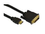 Описание и цена на VCom Cable DVI 24+1 Dual Link M / HDMI M - CG481G-5m