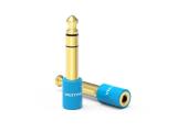 адаптери: Vention Adapter Audio 6.5mm M / 3.5mm F - Blue адаптери: Vention Adapter Audio 6.5mm M / 3.5mm F - Blue