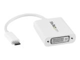 Описание и цена на StarTech USB-C to DVI Adapter - White - 1920x1200