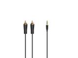 Описание и цена на HAMA 3.5 mm jack (M) to 2 x RCA (M) Audio Cable 3 m, HAMA-205261