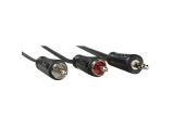 HAMA Audio Cable, 3.5 mm Jack Plug - 2 RCA Plugs, Stereo, 1.5 m снимка №2 HAMA Audio Cable, 3.5 mm Jack Plug - 2 RCA Plugs, Stereo, 1.5 m снимка №2