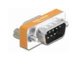 Описание и цена на DeLock Adapter D-Sub 9 Pin мъжко - D-Sub 9 женско, Сив