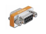 DeLock Adapter D-Sub 9 Pin мъжко - D-Sub 9 женско, Сив снимка №2