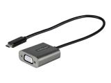 Описание и цена на StarTech USB-C to VGA Adapter Dongle - 1080p - Thunderbolt 3 Compatible - 30 cm