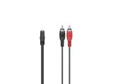 Описание и цена на HAMA Audio Adapter 205186, 2 RCA Male Plugs - 3.5 mm Female Jack Stereo, 0,1 m