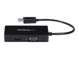 StarTech  3 in 1 DP to HDMI VGA or DVI Video Adapter - 1080p снимка №2