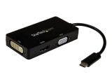 Описание и цена на StarTech 4K USB-C to HDMI, VGA & DVI Multi Port Video Display Adapter