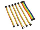 Описание и цена на Kolink Core Adept Braided Cable Extension Kit, Rainbow
