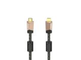 Описание и цена на HAMA Premium HDMI cable with Ethernet, plug plug, ferrite, metal, 1.5 m