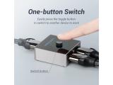Vention HDMI 2.0 Switcher/Splitter 2-Port Bi-Direction - Grey Aluminium - AFLH0 снимка №4