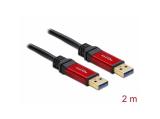 DeLock Cable USB 3.0 Type-A male > USB 3.0 Type-A male 2 m Premium снимка №2