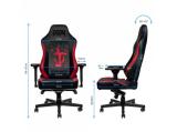 Noblechairs Gaming Chair HERO - Black, DOOM Edition снимка №6 Noblechairs Gaming Chair HERO - Black, DOOM Edition снимка №6