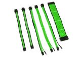 Описание и цена на Kolink Core Adept Braided Cable Extension Kit, Green