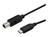  кабели: StarTech USB-C to USB-B Printer Cable - 50 cm