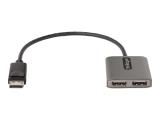 Описание и цена на StarTech USB Powered 2-Port DisplayPort MST Hub Dual 4K 60Hz