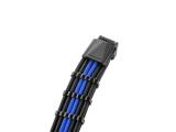 Описание и цена на CABLEMOD E-Series Pro ModMesh Sleeved 12VHPWR PCI-e Cable Black / Blue 60 cm