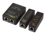 Описание и цена на LogiLink  Tester for RJ11, RJ45 and BNC cables, with remote unit & PoE Finder WZ0015P