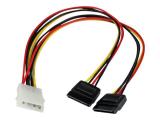 Описание и цена на StarTech Molex to to Dual SATA Power Adapter, PYO2LP4SATA