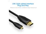 Vention Micro HDMI2.0 Cable 1.5M Black снимка №2