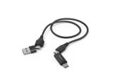 Описание и цена на HAMA USB-C, USB-A and Micro-USB 4 in 1 Charging Cable 1.5 m, HAMA-201537