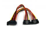 Описание и цена на StarTech 6in Latching SATA Power Y Splitter Cable Adapter - M/F
