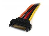 StarTech 6in Latching SATA Power Y Splitter Cable Adapter - M/F снимка №3 StarTech 6in Latching SATA Power Y Splitter Cable Adapter - M/F снимка №3