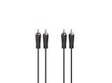 Описание и цена на HAMA 2 x RCA (M) to 2 x RCA (M) Audio Cable 5 m, HAMA-205093