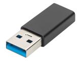 Digitus USB-C to USB-A Adapter, AK-300524-000-S снимка №2