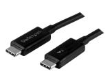 Описание и цена на StarTech Thunderbolt 3 USB-C to USB-C Cable, 1m, Black