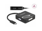 DeLock USB-C to VGA DVI DP HDMI Adapter, DELOCK-63129 снимка №2