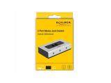 DeLock Превключвател Ръчен, 3 x 3.5 mm Jack снимка №4