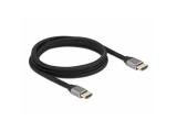 Описание и цена на DeLock Ultra High Speed, HDMI мъжко - HDMI мъжко, 48 Gbit/s, 8K 60 Hz, 2 м