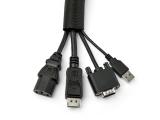 StarTech 15&rsquo; (4.6m) Cable Management Sleeve - Flexible Coiled Cable Wrap снимка №2