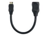 Описание и цена на StarTech Mini HDMI to HDMI Adapter, HDMI 1.4, Black, 1.3 cm 