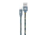  кабели: TELLUR Graffiti USB-A to USB-C cable 1m, TLL155671