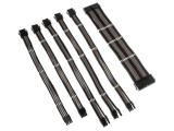 Описание и цена на Kolink Core Adept Braided Cable Extension Kit, Black/Gunmetal