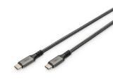 Описание и цена на Digitus USB 4.0 Type-C Cable 3m, DB-300443-030-S