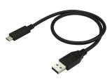 Описание и цена на StarTech USB 3.0 Type-A to Type-C Cable M/M 0.5m, USB31AC50CM