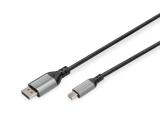 Описание и цена на Digitus Mini DisplayPort to DisplayPort 1.4 Cable M/M 2m, DB-340106-020-S