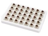 Описание и цена на Keychron Cherry MX, Brown, RGB, Switch Set, 35 броя