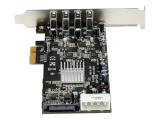 StarTech 4 Port USB 3.0 PCIe Card w/ 4 Dedicated Channels, PEXUSB3S44V снимка №3
