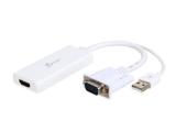 Описание и цена на j5create VGA/USB to HDMI Video adapter, J5-JDA214