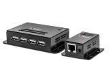 Lindy 4 Port USB 2.0 Cat 6 Extender 50m снимка №3
