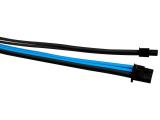 1stPlayer Custom Modding Cable Kit, Black/Blue снимка №2 1stPlayer Custom Modding Cable Kit, Black/Blue снимка №2