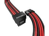 Описание и цена на 1stPlayer Custom Sleeved PCIe 5.0 Modding Cable, Black/Red