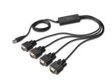 Описание и цена на Digitus USB 2.0 to 4x RS232 Serial Adapter Cable