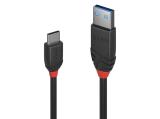 Описание и цена на Lindy USB 3.2 Type A to C Cable 0.5m, 10Gbps, Black Line