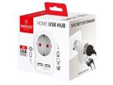 SKROSS EU Socket Extender, 2x USB снимка №3