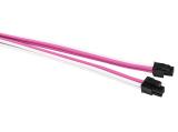 1stPlayer Custom Modding Cable Kit, Pink/White снимка №2 1stPlayer Custom Modding Cable Kit, Pink/White снимка №2