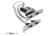 DeLock 4x RS232 Serial PCI-E Card снимка №2